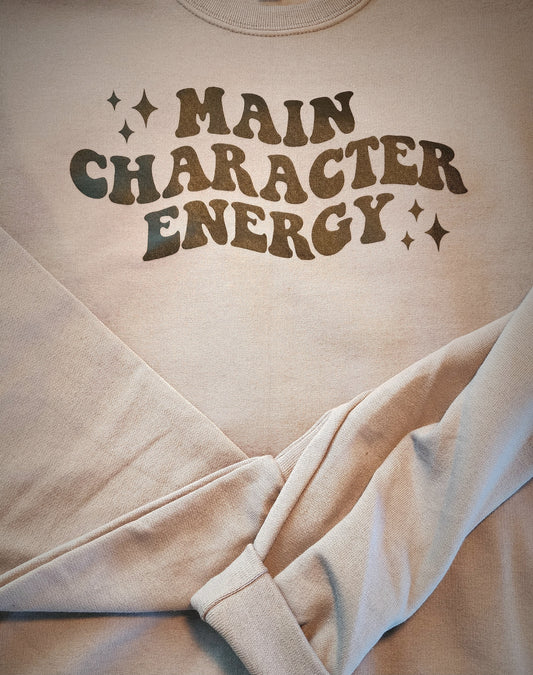 Main Character Energy Crewneck