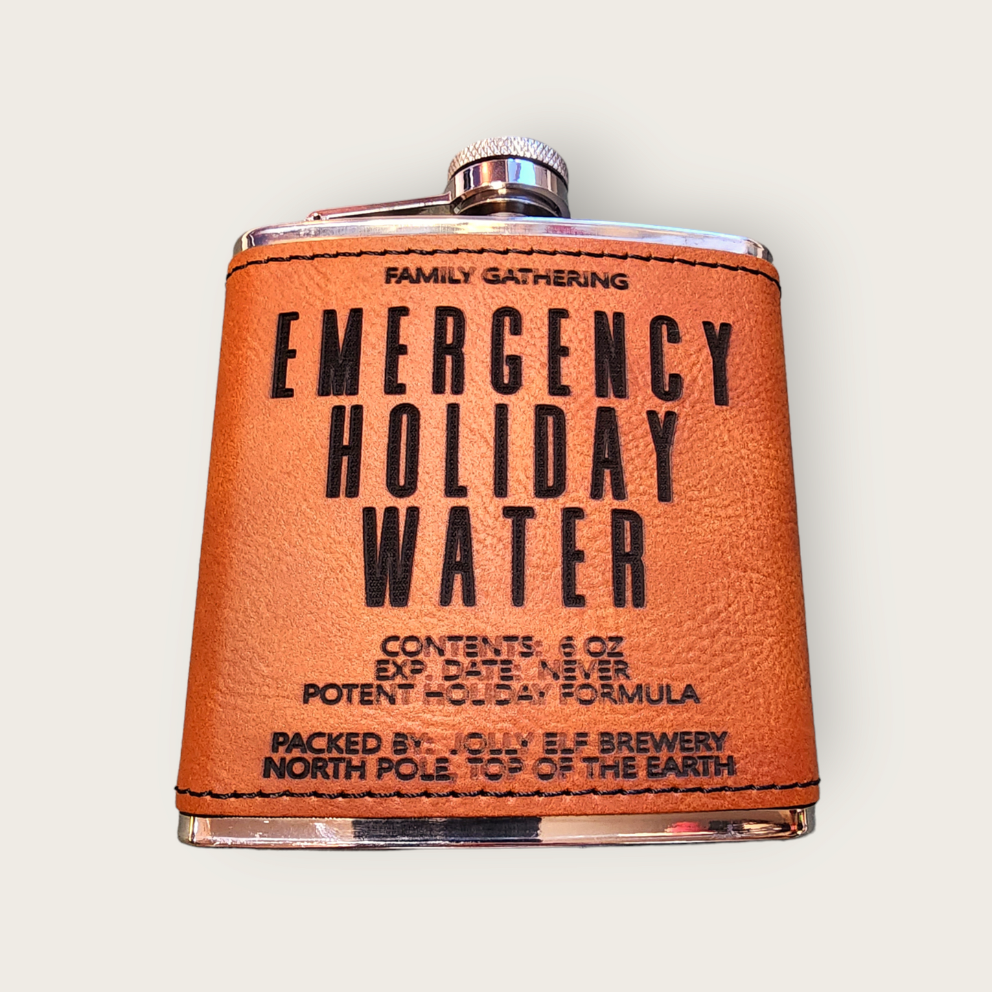 Emergeny Holiday "Water" Flask