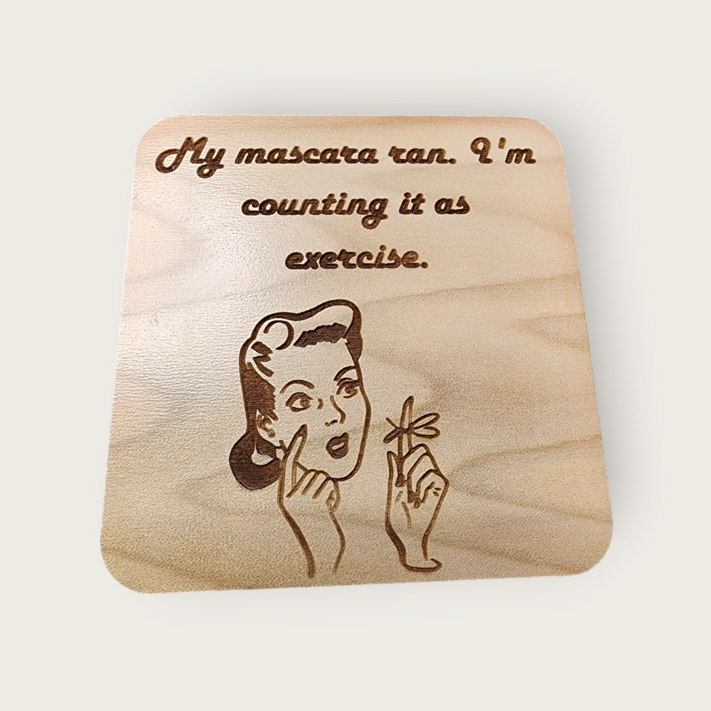 Vintage housewife funny coasters