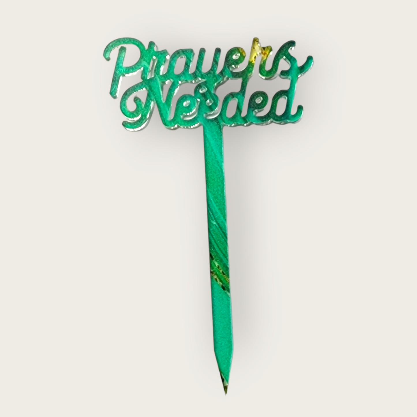 Hand lettering plant stakes