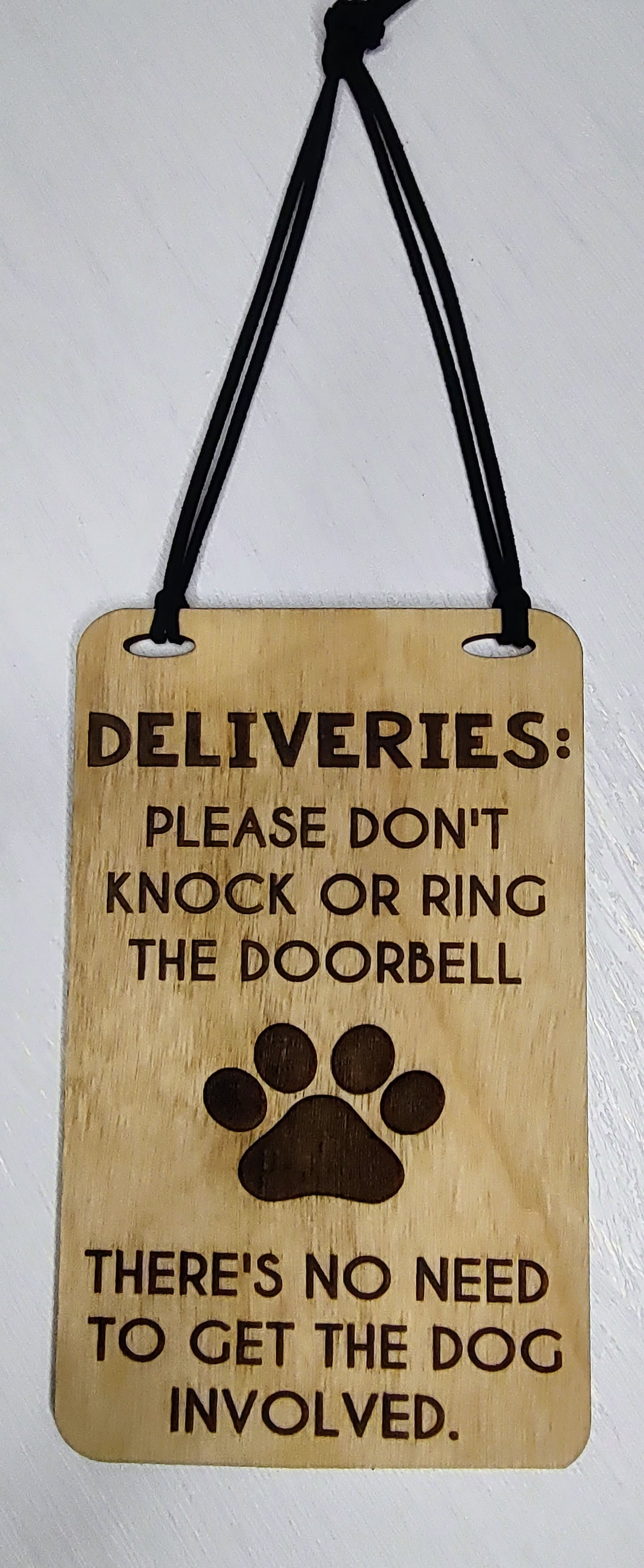 Door Hanger Sign